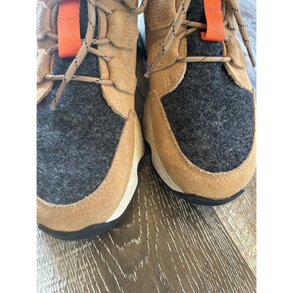 Sorel Women's Kinetic Impact Caribou Waterproof Shoes Tawny Buff, Black  Size 8 - Picture 3 of 7